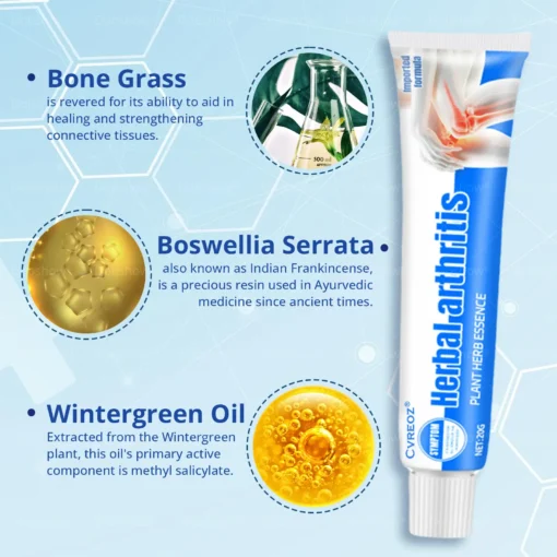 Cvreoz® Herbal Arthritis Relief Cream