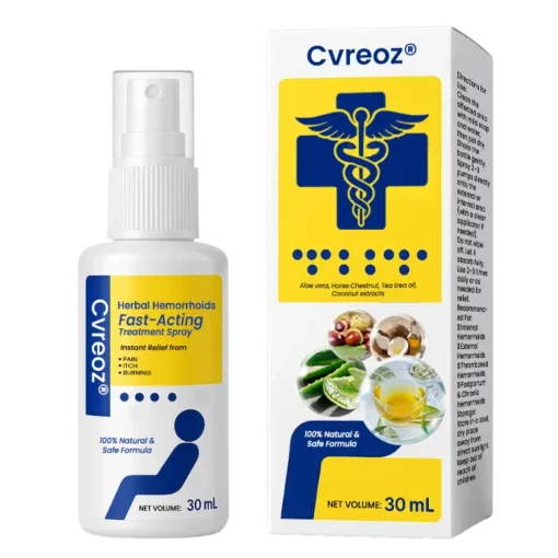 Cvreoz® Herbal Hemorrhoids Fast-Acting Treatment Spray