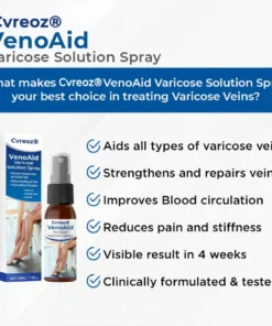 Cvreoz® VenoAid Varicose Solution Spray