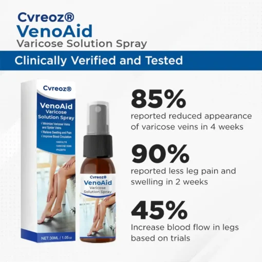 Cvreoz® VenoAid Varicose Solution Spray