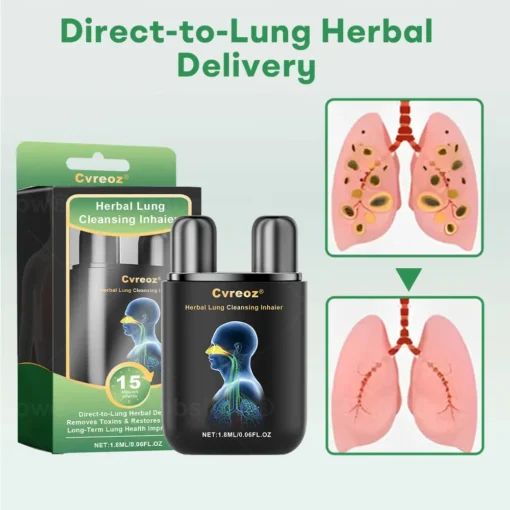 𝐂𝐯𝐫𝐞𝐨𝐳® 𝐇𝐞𝐫𝐛𝐚𝐥 𝐋𝐮𝐧𝐠 𝐂𝐥𝐞𝐚𝐧𝐬𝐢𝐧𝐠 𝐈𝐧𝐡𝐚𝐢𝐞𝐫