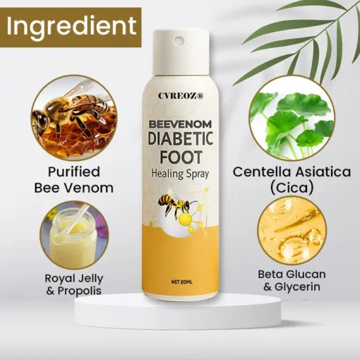 CVREOZ® Bee Venom Diabetic Foot Healing Spray