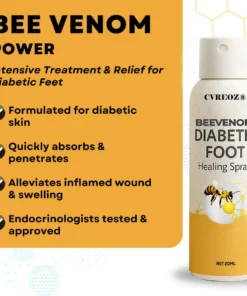 CVREOZ® Bee Venom Diabetic Foot Healing Spray