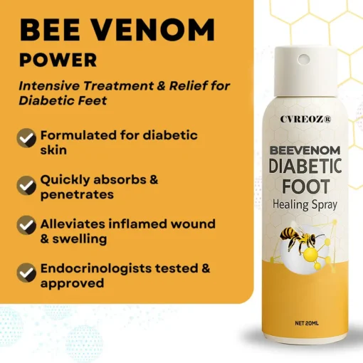 CVREOZ® Bee Venom Diabetic Foot Healing Spray