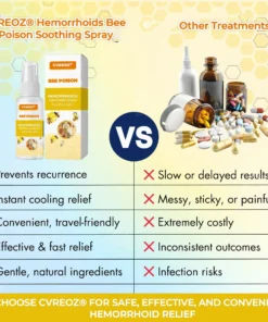 CVREOZ® Hemorrhoids Bee Poison Soothing Spray
