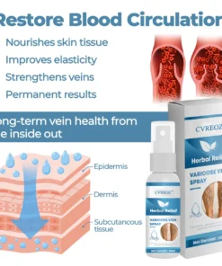 CVREOZ® Herbal Relief Varicose Vein Spray