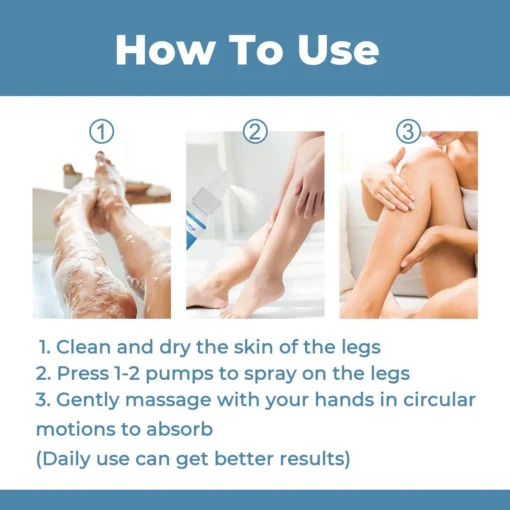 CVREOZ® Herbal Relief Varicose Vein Spray