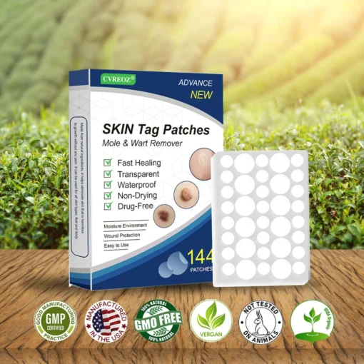 CVREOZ® Skin Tag Patches Mole & Wart Remover