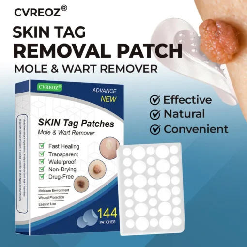 CVREOZ® Skin Tag Patches Mole & Wart Remover