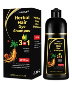 Cvreoz® 3-in-1 Black Hair Dye Shampoo