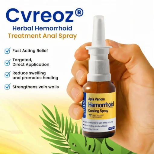 Cvreoz® Apis Venom Hemorrhoid Cooling Spray