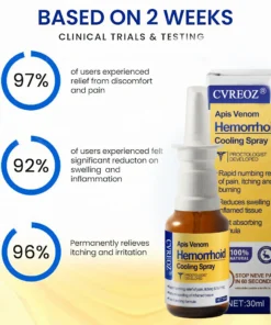 Cvreoz® Apis Venom Hemorrhoid Cooling Spray