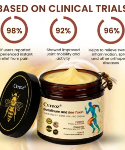 Cvreoz® Botulinum and Bee Toxin Pain Relief Bone Healing Cream