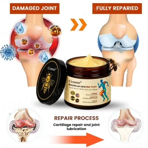 Cvreoz® Botulinum and Bee Toxin Pain Relief Bone Healing Cream