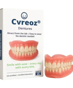 Cvreoz® Custom-Fit Functional Dentures – Perfect Fit in Minutes, Right at Home