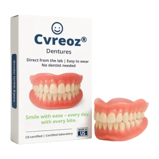 Cvreoz® Custom-Fit Functional Dentures – Perfect Fit in Minutes, Right at Home