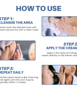 Cvreoz® HPV Facial Filiform Warts Removal Cream