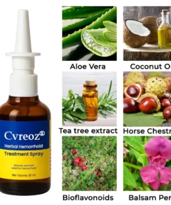 Cvreoz® Herbal Hemorrhoid Treatment Anal Spray Pro