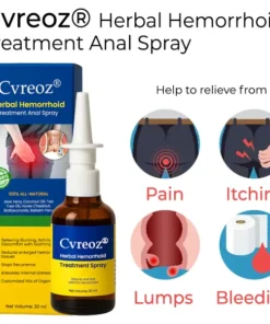 Cvreoz® Herbal Hemorrhoid Treatment Anal Spray Pro