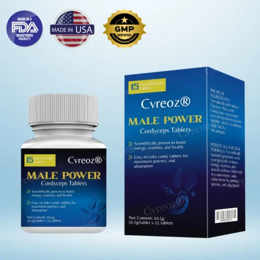 Cvreoz® Male Power Cordyceps Tablets