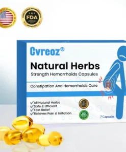 Cvreoz® Natural Herbs Strength Hemorrhoids Capsules