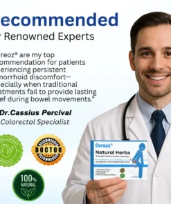Cvreoz® Natural Herbs Strength Hemorrhoids Capsules