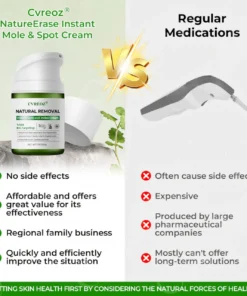 Cvreoz® Natural Spot and Mole removal cream
