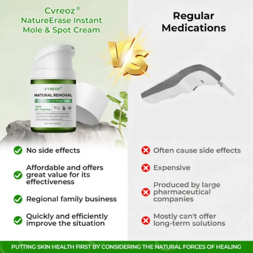 Cvreoz® Natural Spot and Mole removal cream