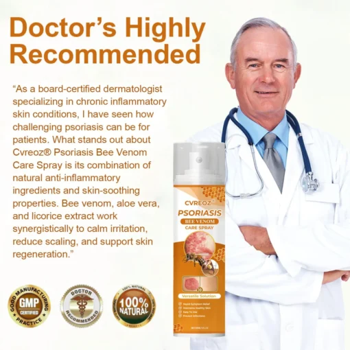 Cvreoz® Psoriasis Bee Venom Care Spray