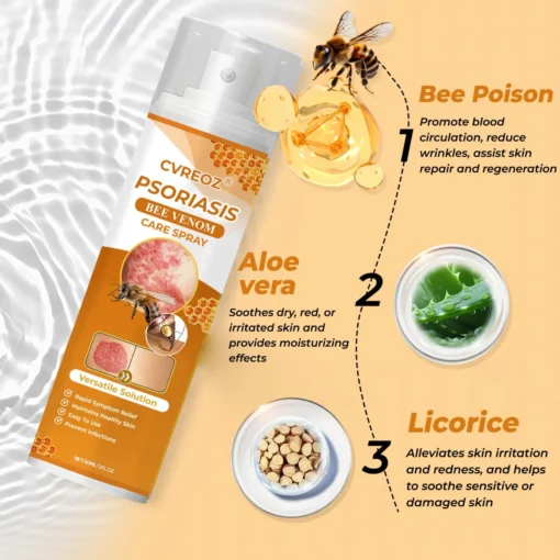 Cvreoz® Psoriasis Bee Venom Care Spray