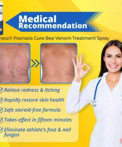 Cvreoz® Psoriasis Cure Bee Venom Treatment Spray