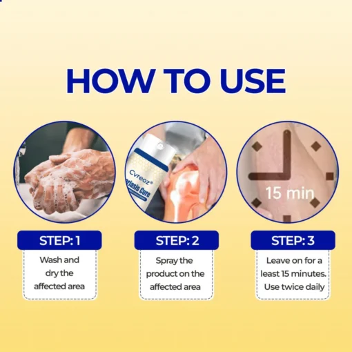 Cvreoz® Psoriasis Cure Bee Venom Treatment Spray