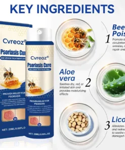 Cvreoz® Psoriasis Cure Bee Venom Treatment Spray
