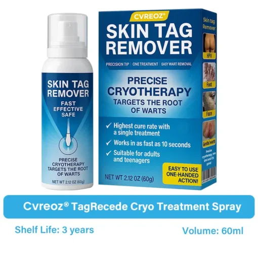Cvreoz® TagRecede Cryo Treatment Spray