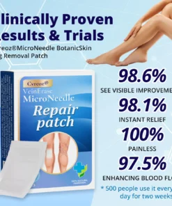 Cvreoz® VeinErase MicroNeedle Repair Patch