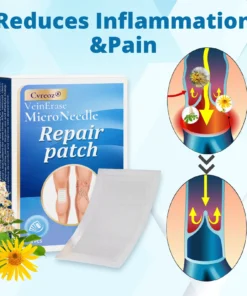 Cvreoz® VeinErase MicroNeedle Repair Patch
