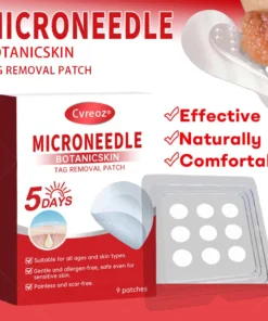 Cvreoz®MicroNeedle BotanicSkin Tag Removal Patch