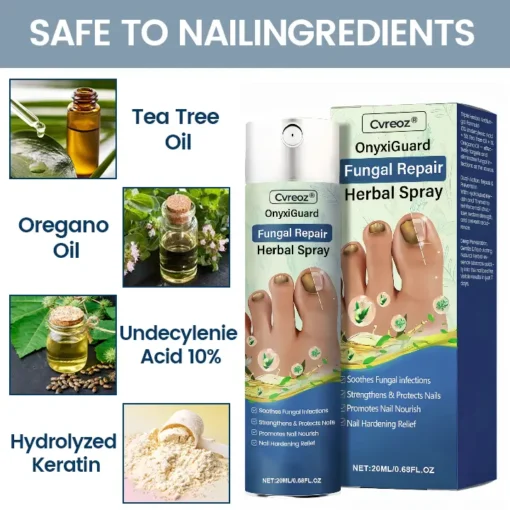 Cvreoz®OnyxiGuard Fungal Repair Herbal Spray