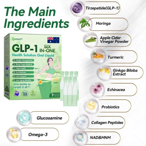 CVREOZ® 𝐺𝐿𝑃-𝟏 𝐒𝐢𝐱 𝐢𝐧 𝑶𝐧𝐞 𝐇𝐞𝐚𝐥𝐭𝐡 𝐒𝐨𝐥𝐮𝐭𝐢𝐨𝐧 𝐎𝐫𝐚𝐥 𝐋𝐢𝐪𝐮𝐢𝐝