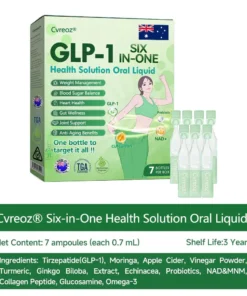 CVREOZ® 𝐺𝐿𝑃-𝟏 𝐒𝐢𝐱 𝐢𝐧 𝑶𝐧𝐞 𝐇𝐞𝐚𝐥𝐭𝐡 𝐒𝐨𝐥𝐮𝐭𝐢𝐨𝐧 𝐎𝐫𝐚𝐥 𝐋𝐢𝐪𝐮𝐢𝐝