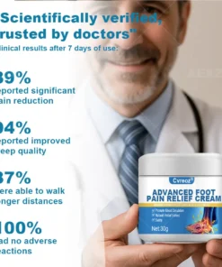 Cvreoz® ADVANCED FOOT PAIN RELIEF CREAM