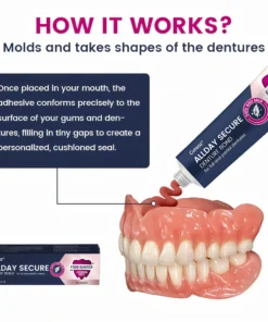 Cvreoz® AllDay Secure Denture Bond