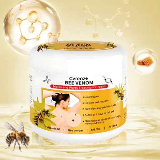 Cvreoz® Bee Venom Mole and Wart Treatment Cream