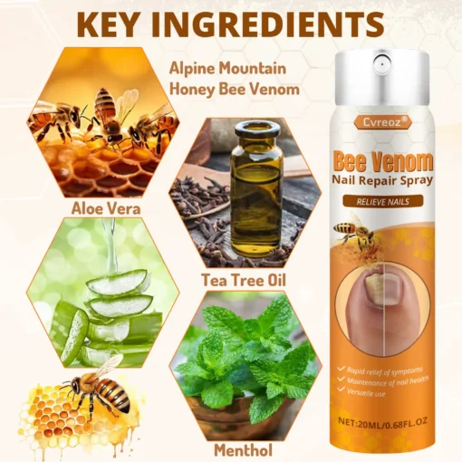 Cvreoz® Bee Venom Nail Repair Spray