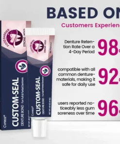 Cvreoz® CUSTOM-SEAL DENTURE BOND