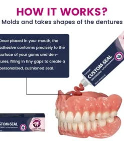 Cvreoz® CUSTOM-SEAL DENTURE BOND