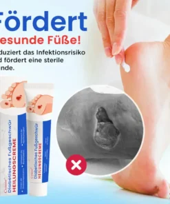 Cvreoz® Diabetisches Fußgeschwür Heilungscreme