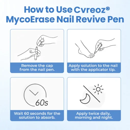 Cvreoz® MycoErase Nail Revive Pen