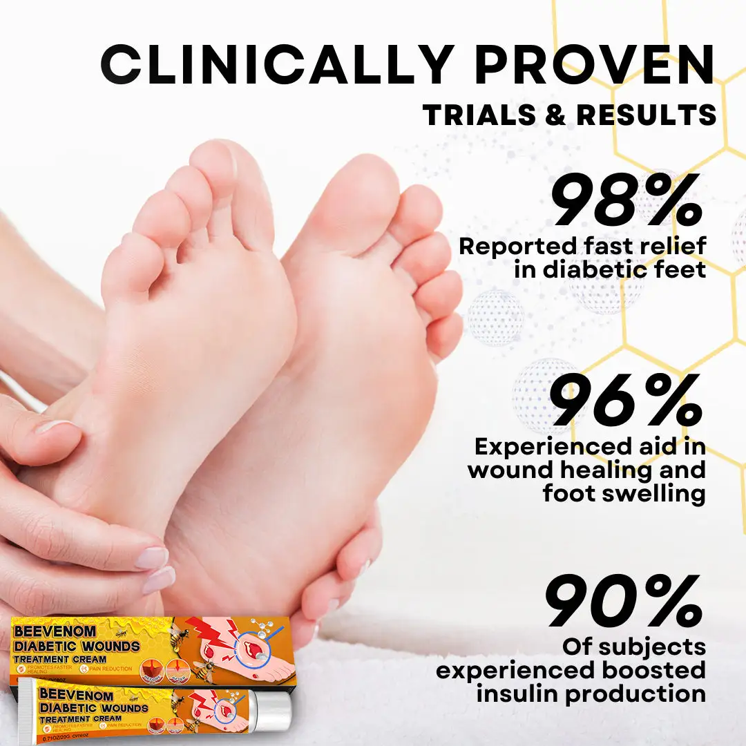 Cvreoz® Bee Venom Diabetic Wounds Treatment Cream
