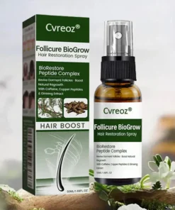 Cvreoz® Follicure BioGrow Hair Restoration Spray